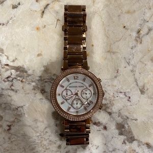 Michael Kors Rose Gold Wrist Watch